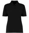 K722 KK722 Kustom Kit Ladies Regular Fit Workforce Piqué Polo Shirt Black colour image